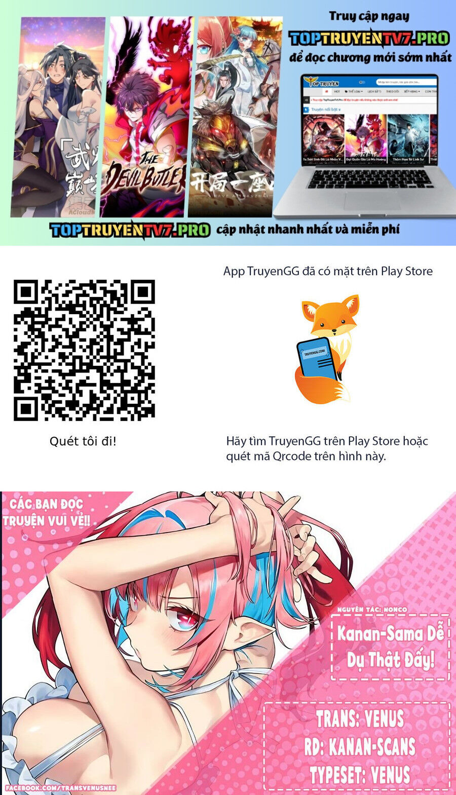 Kanan-sama Dễ Dụ Thật Đấy! Chapter 80 - TC Truyện