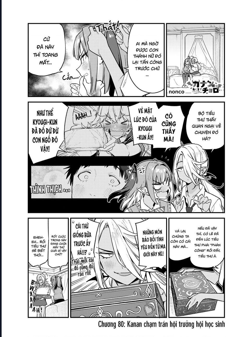 Kanan-sama Dễ Dụ Thật Đấy! Chapter 80 - TC Truyện