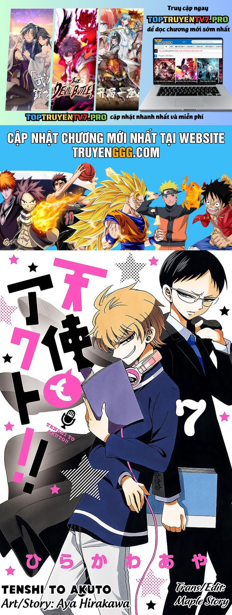 Tenshi to Akuto!! Chap 60