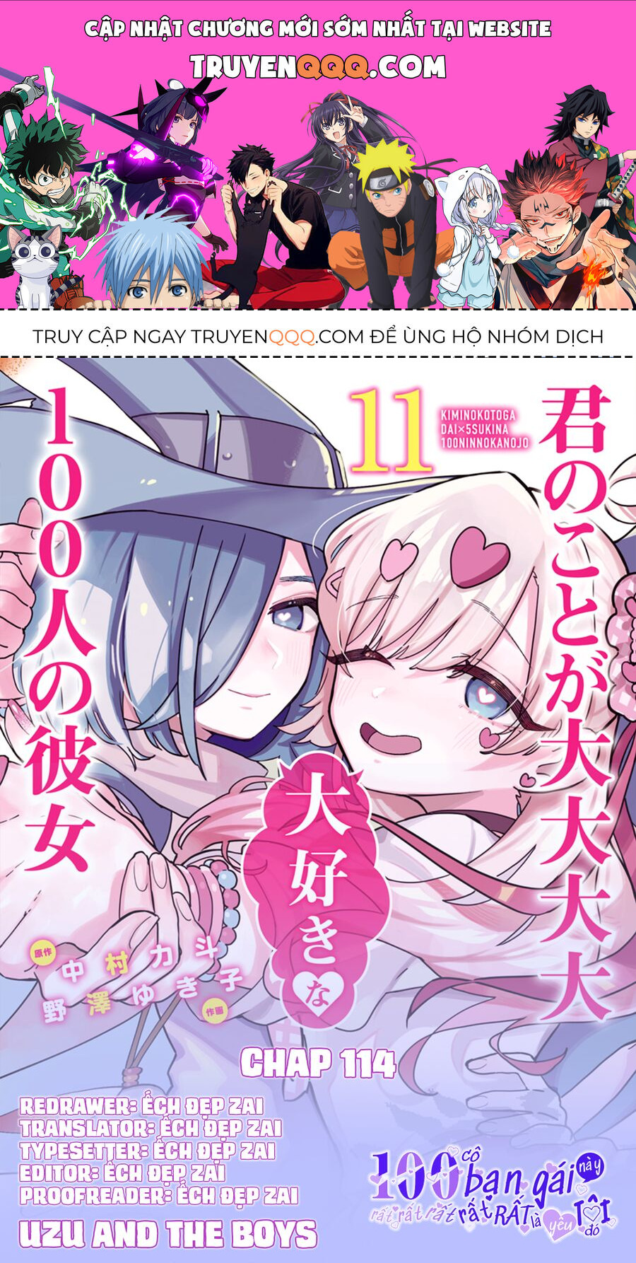 100 Cô Bạn Gái Này Rất Rất Rất Rất Rất Là Yêu Tôi Đó [Chap 1-214]
