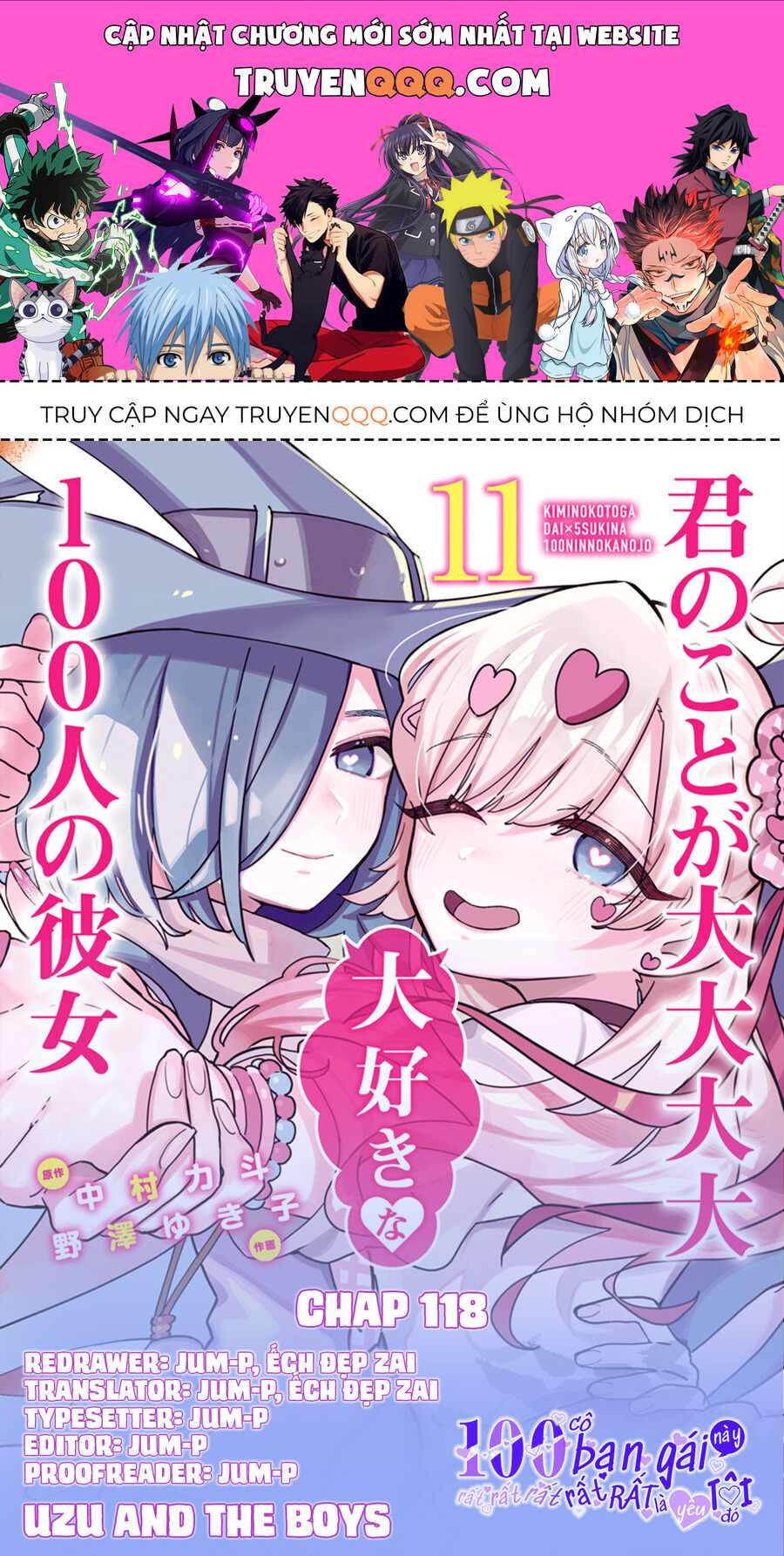 100 Cô Bạn Gái Này Rất Rất Rất Rất Rất Là Yêu Tôi Đó [Chap 1-214]
