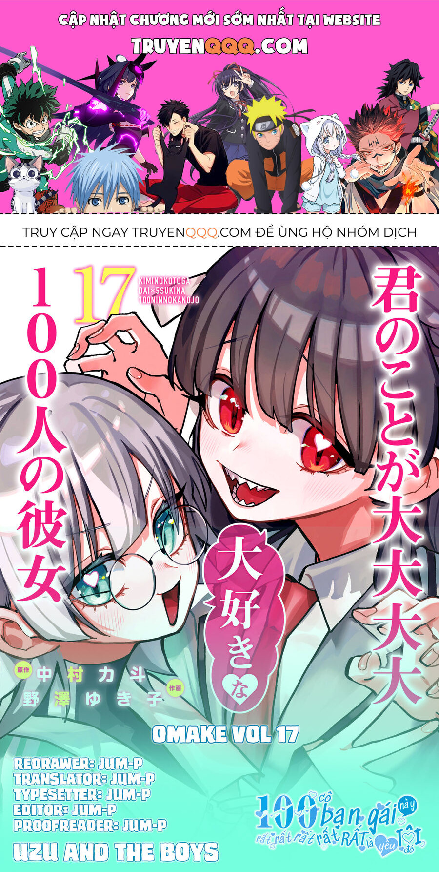 100 Cô Bạn Gái Này Rất Rất Rất Rất Rất Là Yêu Tôi Đó [Chap 1-214]
