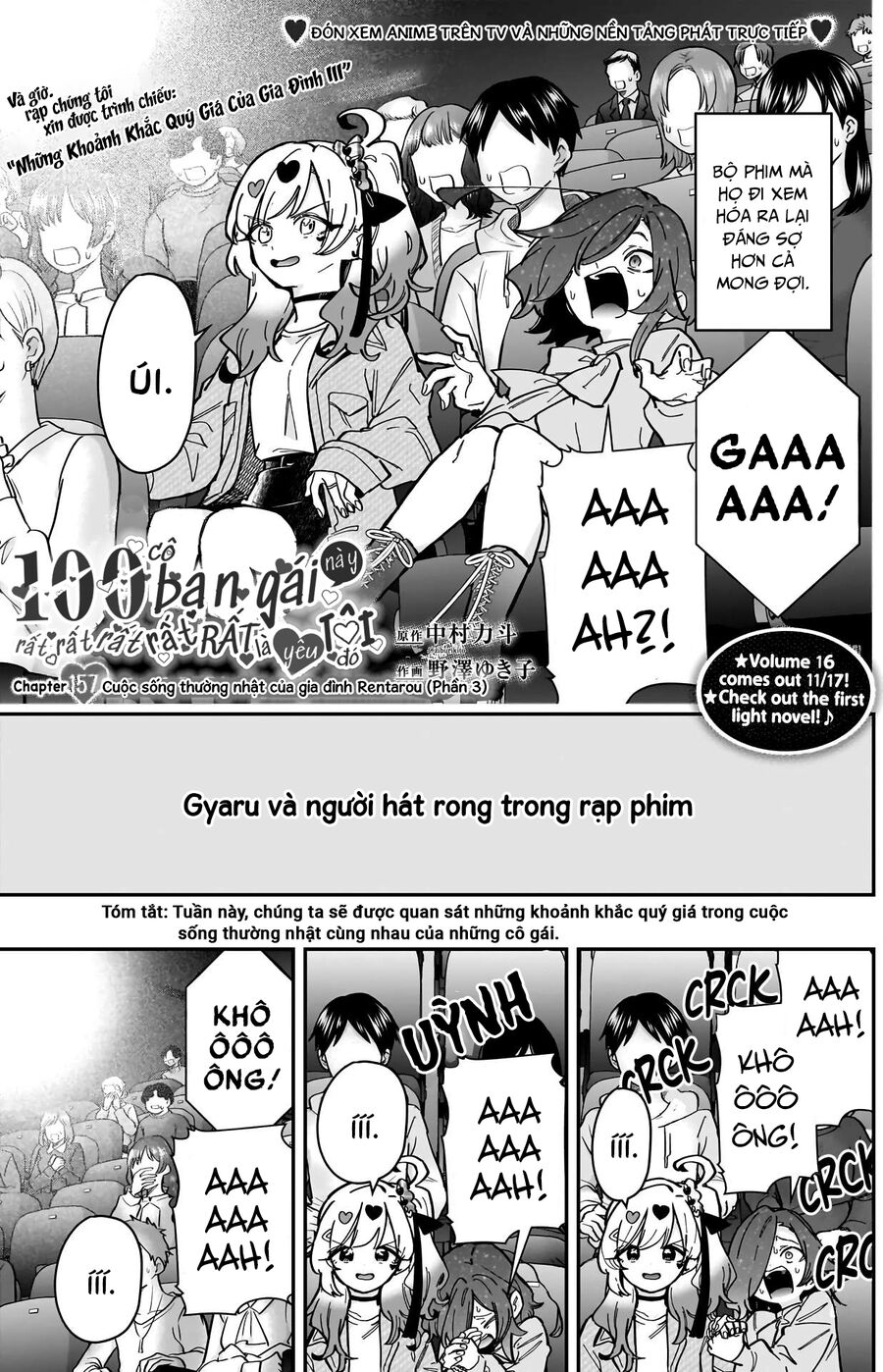 100 Cô Bạn Gái Này Rất Rất Rất Rất Rất Là Yêu Tôi Đó [Chap 1-214]