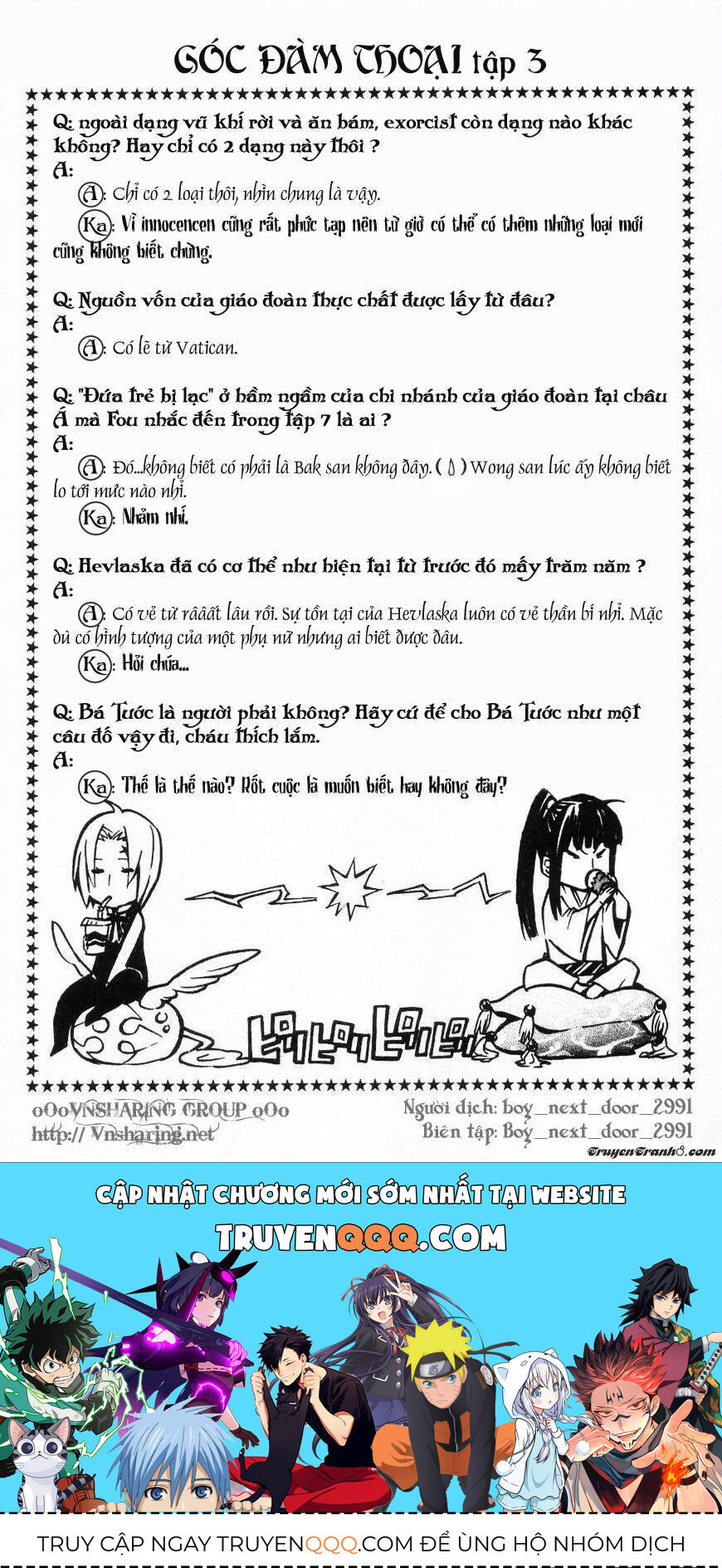Thầy Trừ Tà [Chap 1-236]