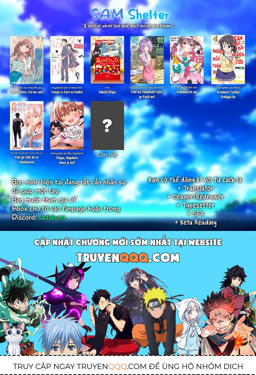 Không Phải Cậu Đâu Miyahara! [Chap 1-28.5]