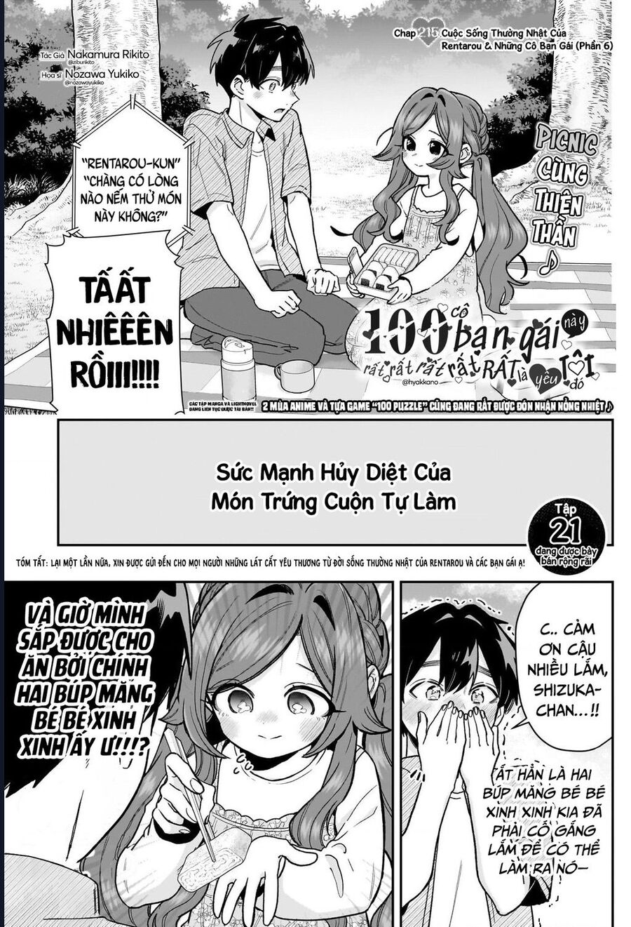 Kimi No Koto Ga Dai Dai Dai Dai Daisuki Na 100-Ri No Kanojo [Chap 215] - Page 1
