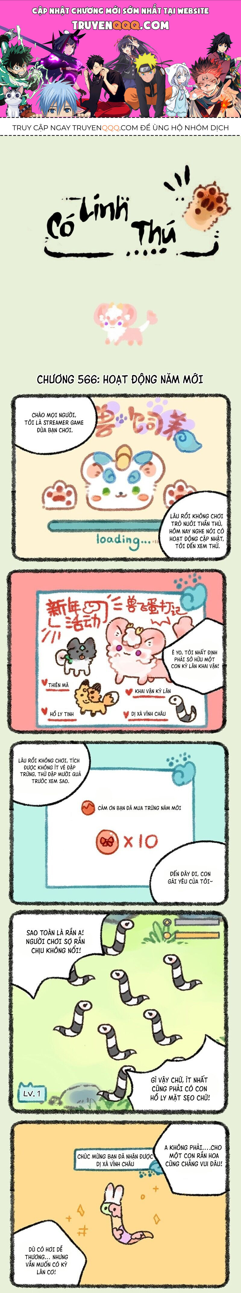 Có Linh Thú [Chap 2-1040]