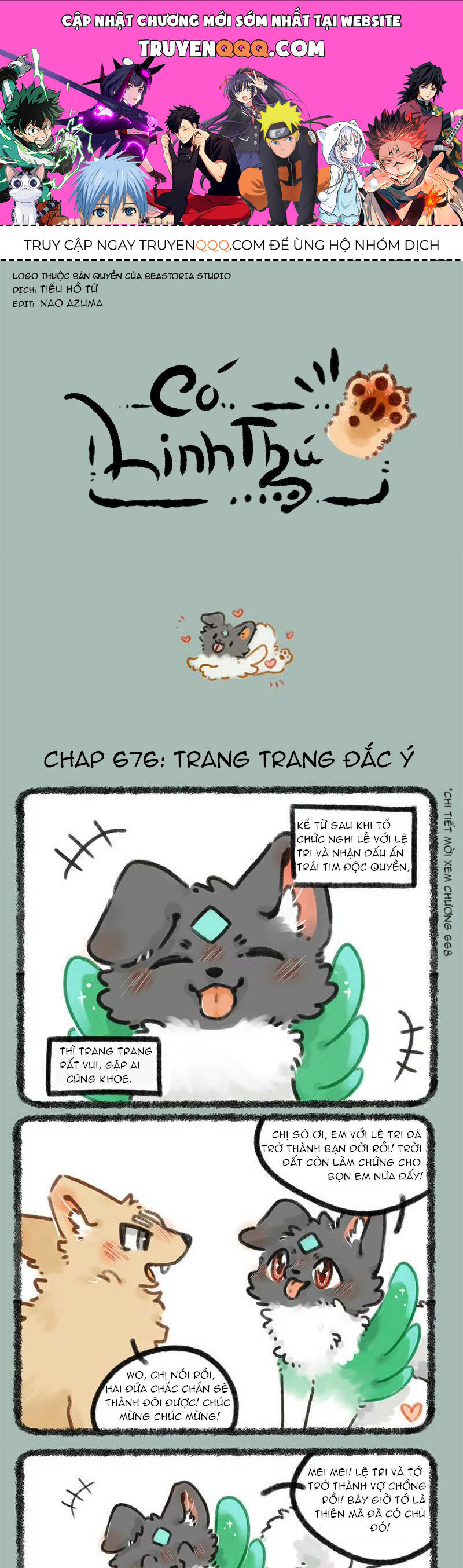 Có Linh Thú [Chap 2-1040]