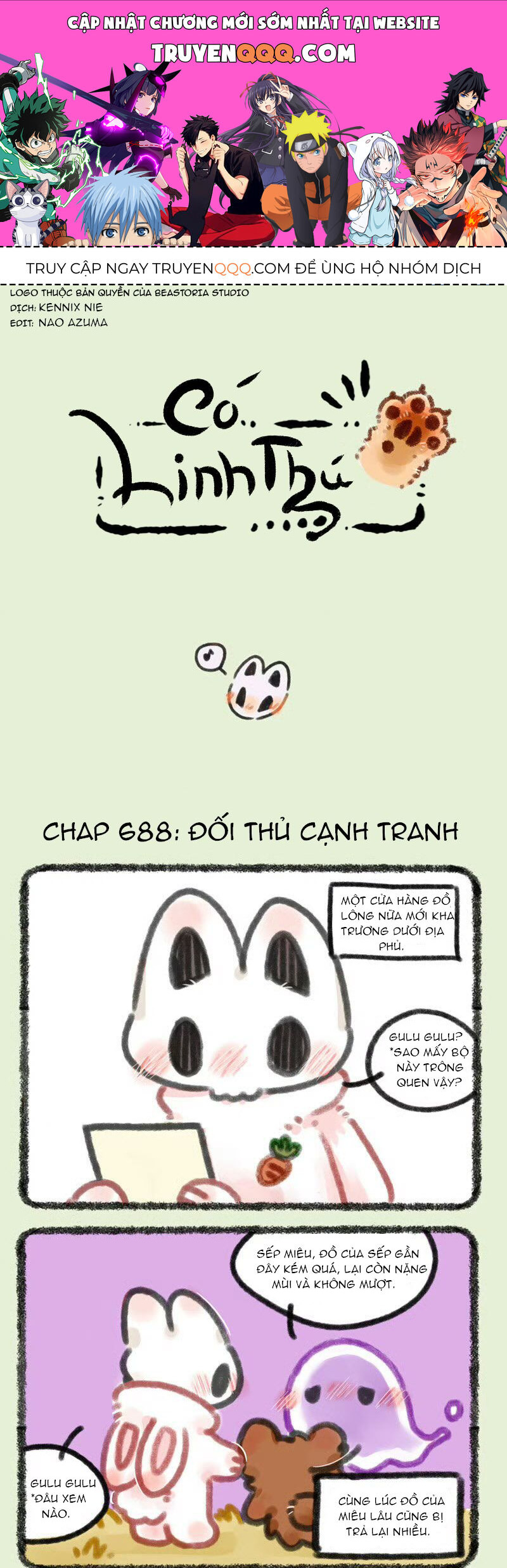 Có Linh Thú [Chap 2-1040]