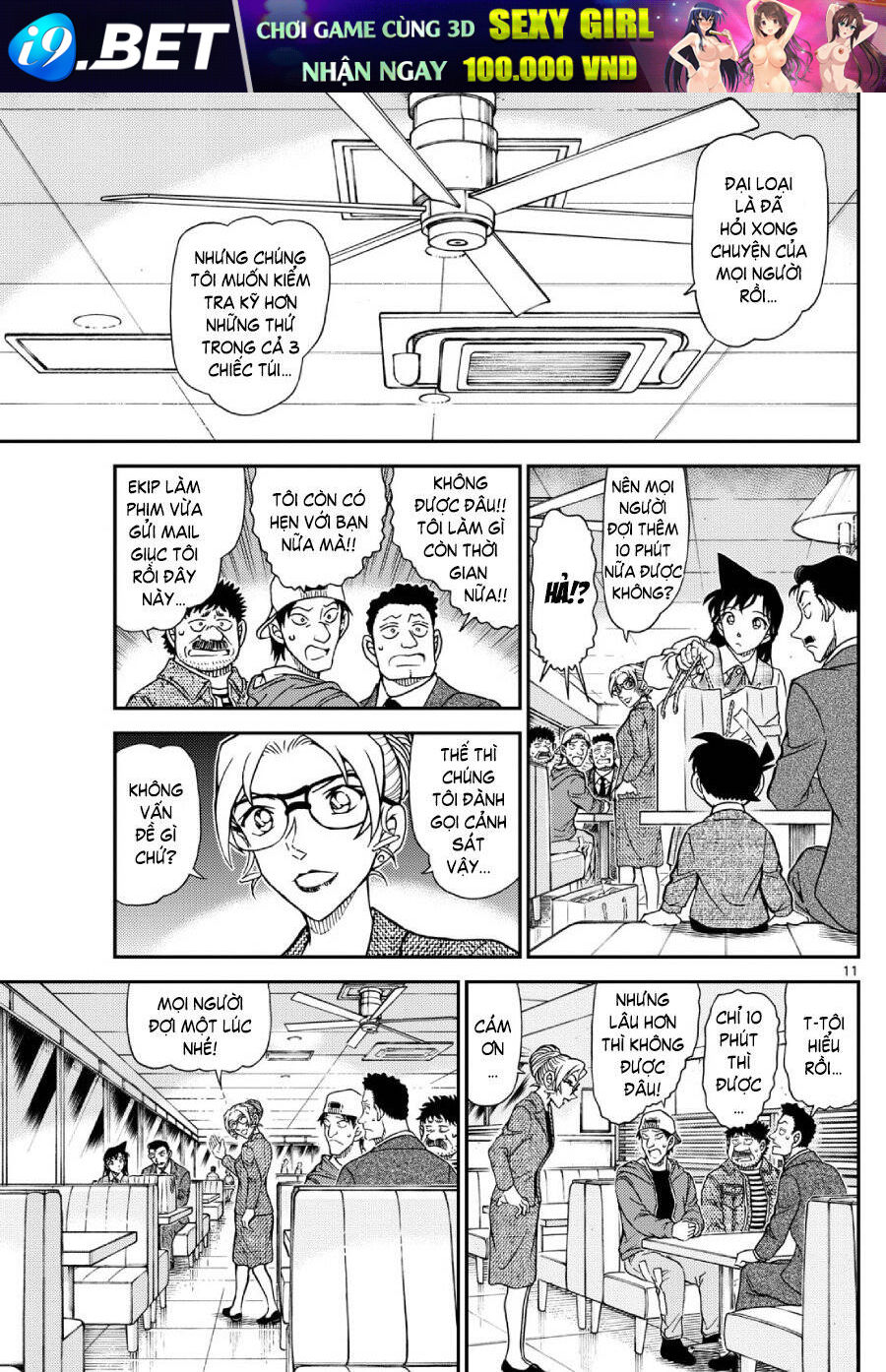 Thám Tử Conan [Chap 1142-1143] - Page 11