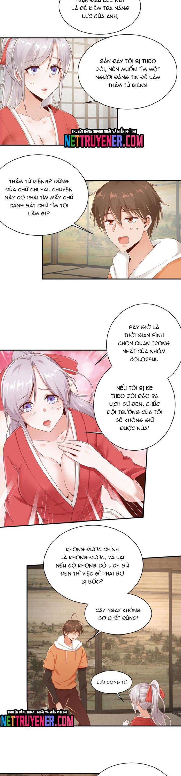 Nữ Thần Trong Điện Thoại [Chap 132-137] - Page 3