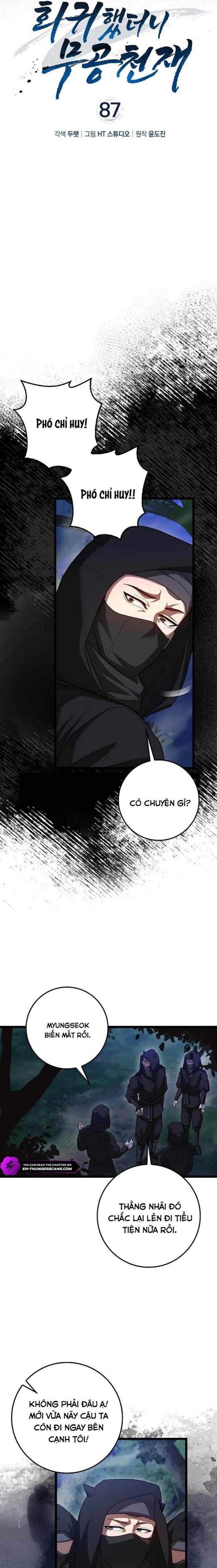 Thiên Tài Võ Thuật Hồi Quy Chapter 87 - TC Truyện
