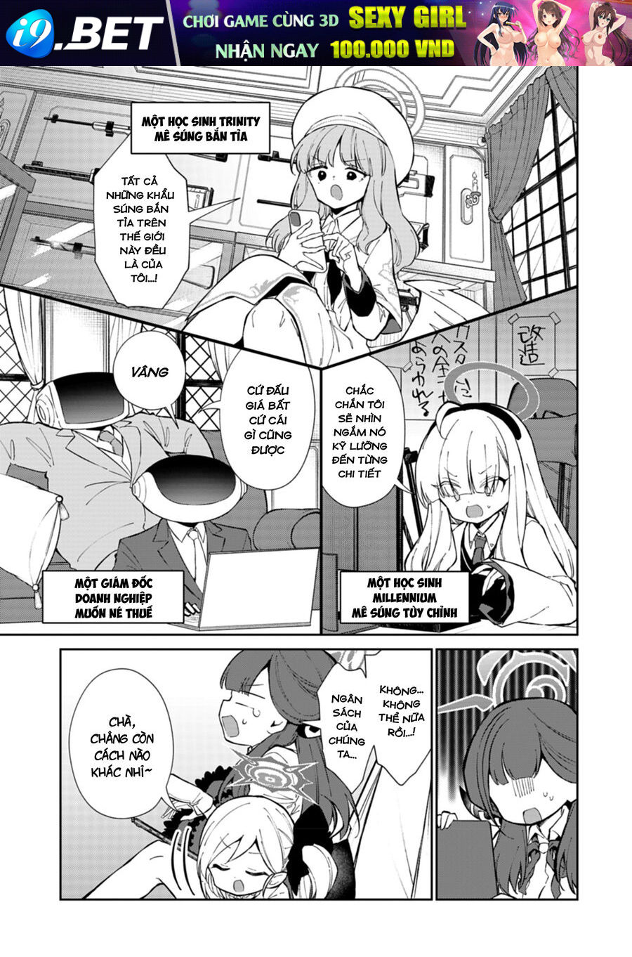 Blue Archive Nhật Kí Nghiệp Vụ Của Handyman 68 [Chap 1-26]