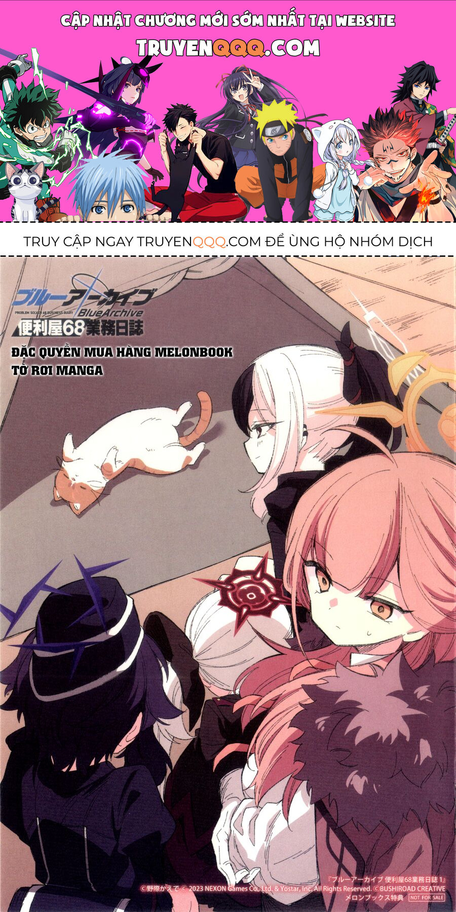 Blue Archive Nhật Kí Nghiệp Vụ Của Handyman 68 [Chap 1-26]