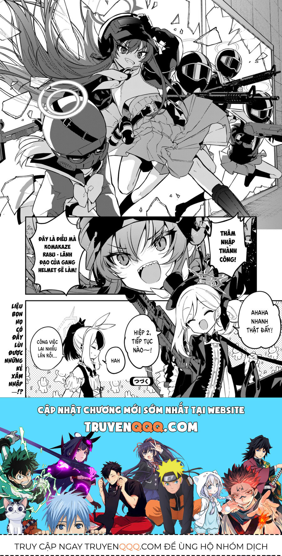 Blue Archive Nhật Kí Nghiệp Vụ Của Handyman 68 [Chap 1-26]