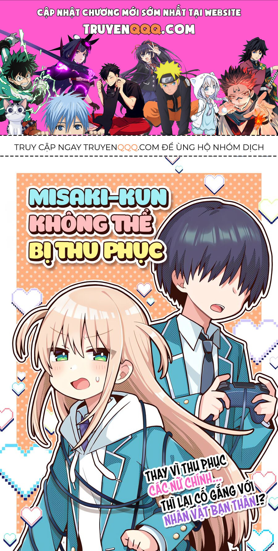Misaki-Kun Không Thể Bị Thu Phục [Chap 1-26]
