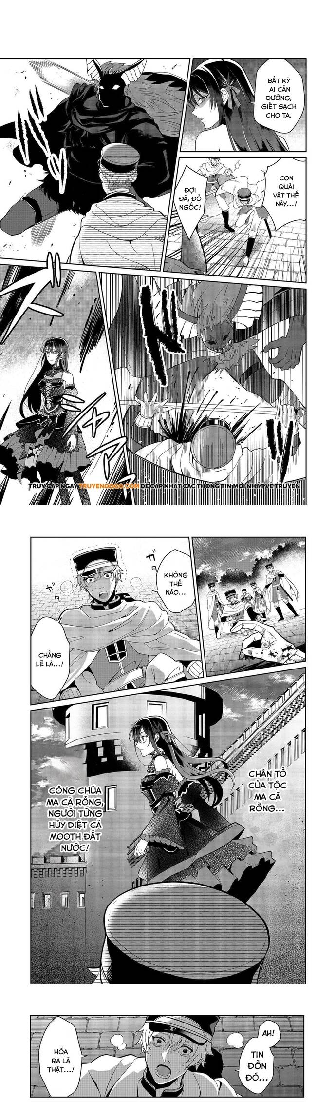 Mori De Seijo O Hirotta Saikyou No Kyuuketsu-Hime ~Musume No Tamenara Kuni De Moassari Horoboshimasu!~ @Comic [Chap 6-8]