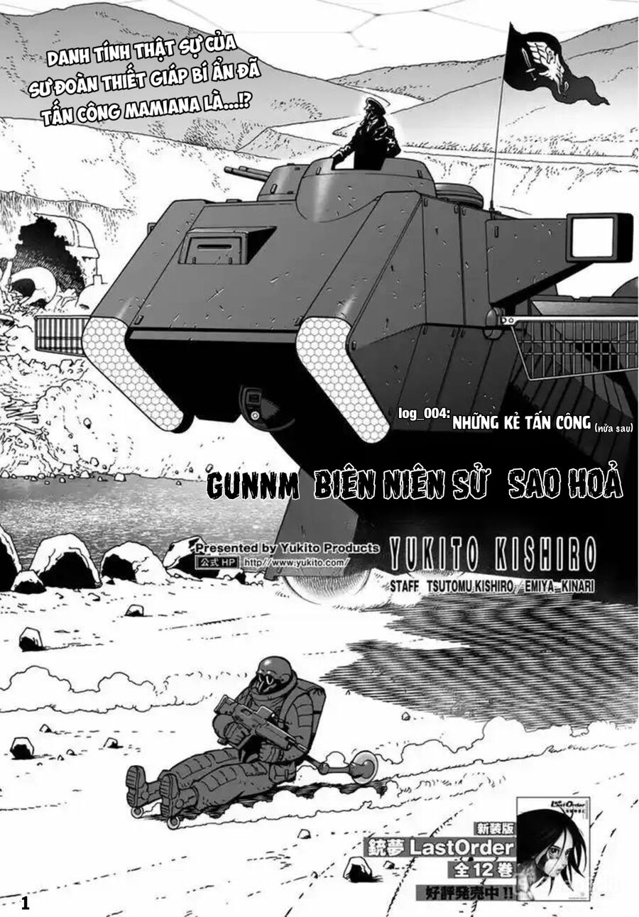 Thiên Thần Chiến Binh Alita Biên Niên Sử Sao Hoả [Chap 1-7.1]