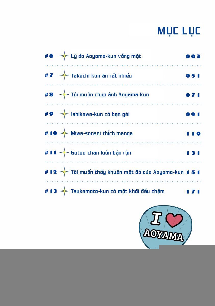 Chàng Trai Sạch Sẽ! Aoyama-Kun [Chap 1-53]