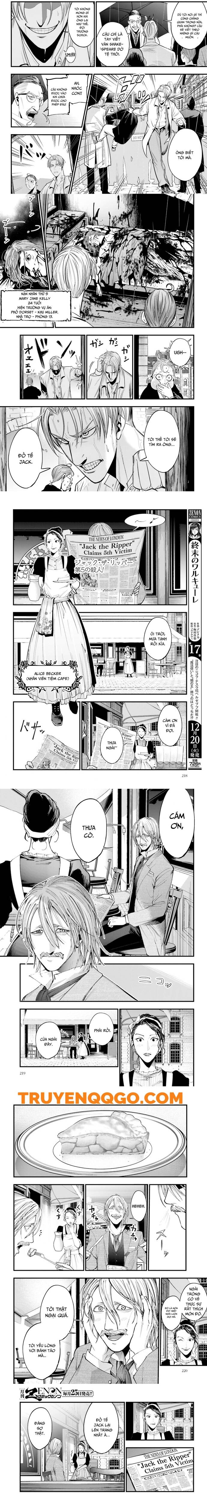 Ngoại Truyện Shuumatsu No Valkyrie – Hồ Sơ Vụ Án Jack Đồ Tể [Chap 1-5]