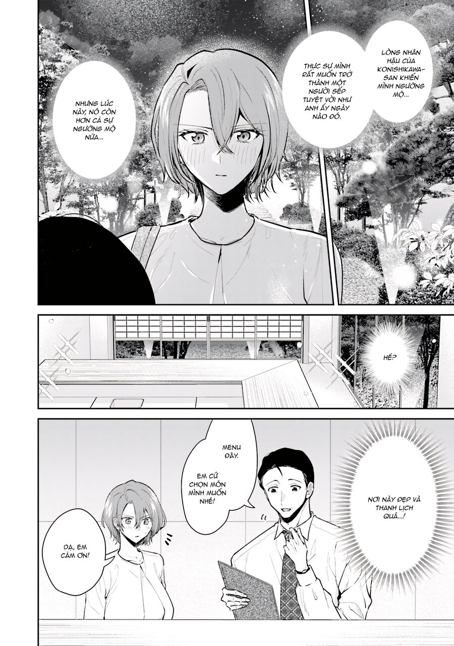 Misato Có Hơi Lạnh Lùng Với Người Sếp Của Cô Ấy [Chap 7-8] - Page 3