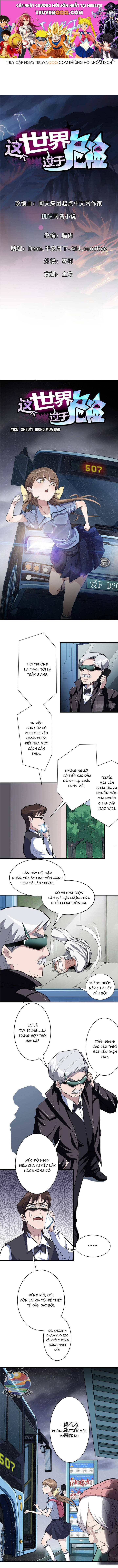 Thế Giới Này Quá Đỗi Nguy Hiểm [Chap 29-33]