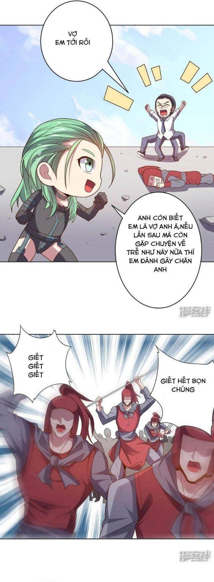 Bạn Gái Hung Ác Của Siêu Anh Hùng [Chap 92-100] - Page 9