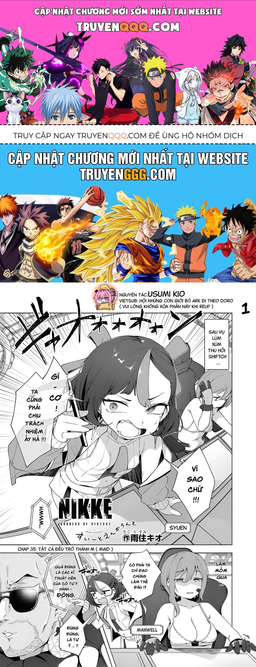 Goddess Of Victory Nikke Official Four-Panel Comics [Chap 22-35] - Page 0