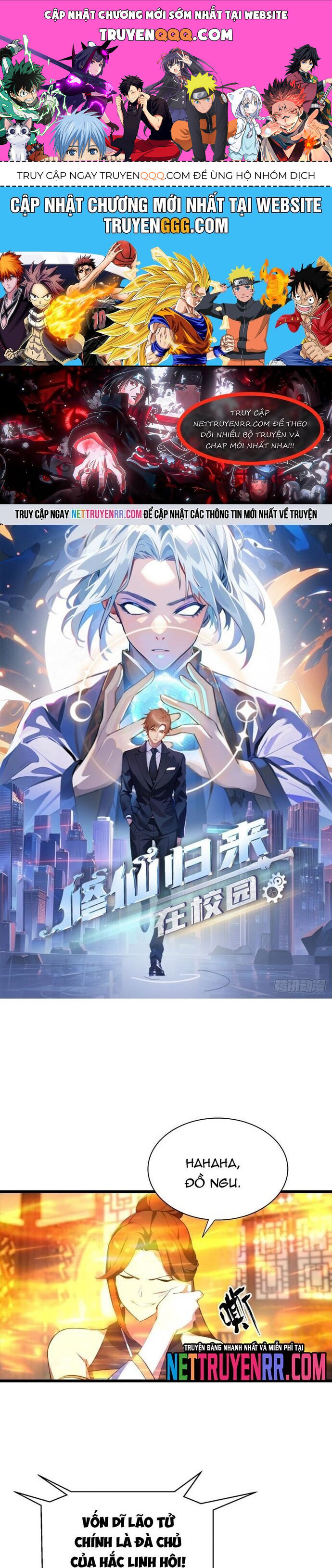Tu Tiên Trở Về Tại Vườn Trường - Season 2 [Chap 180-184]