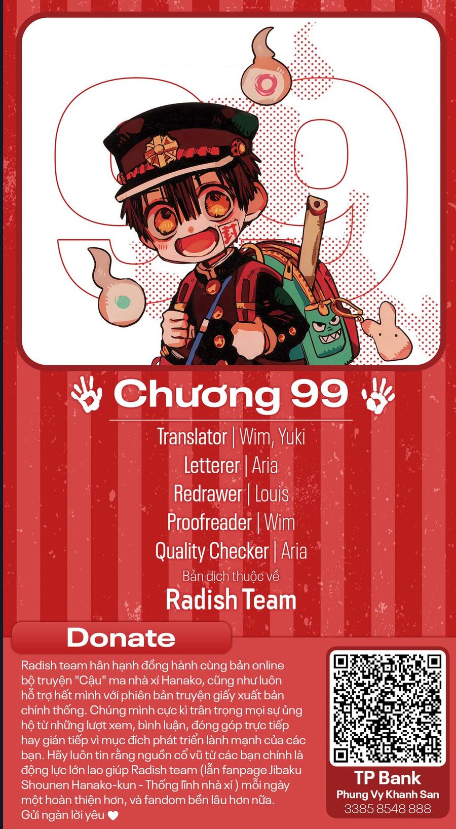 Hanako-Kun Nhà Xí [Chap 97-99]