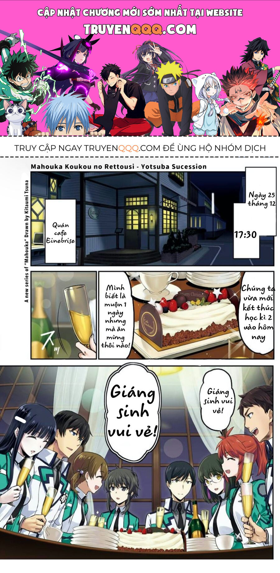 Kẻ Dị Biệt Tại Trường Trung Học Phép Thuật Người Kế Vị Yotsuba [Chap 1-13]