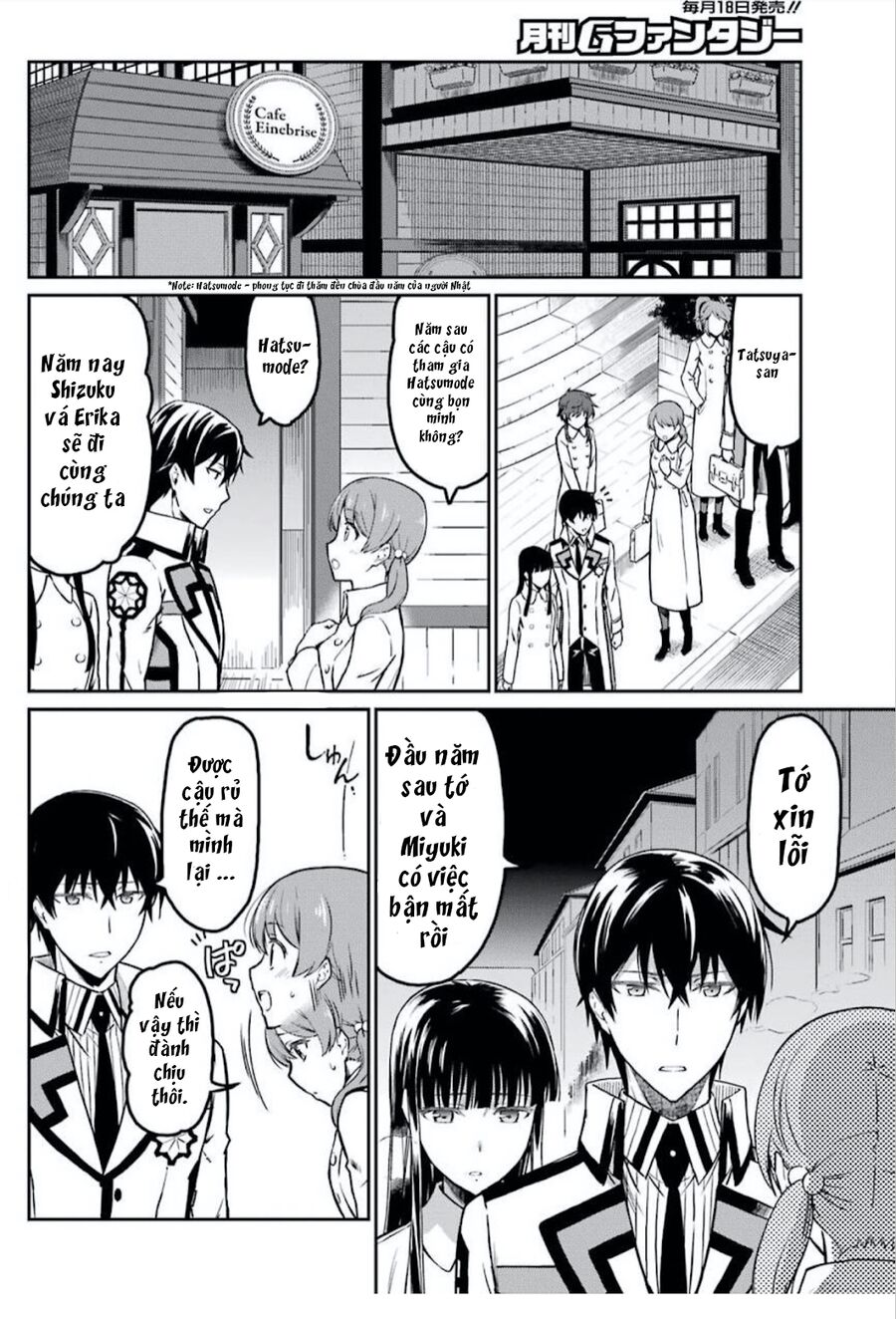 Kẻ Dị Biệt Tại Trường Trung Học Phép Thuật Người Kế Vị Yotsuba [Chap 1-13]