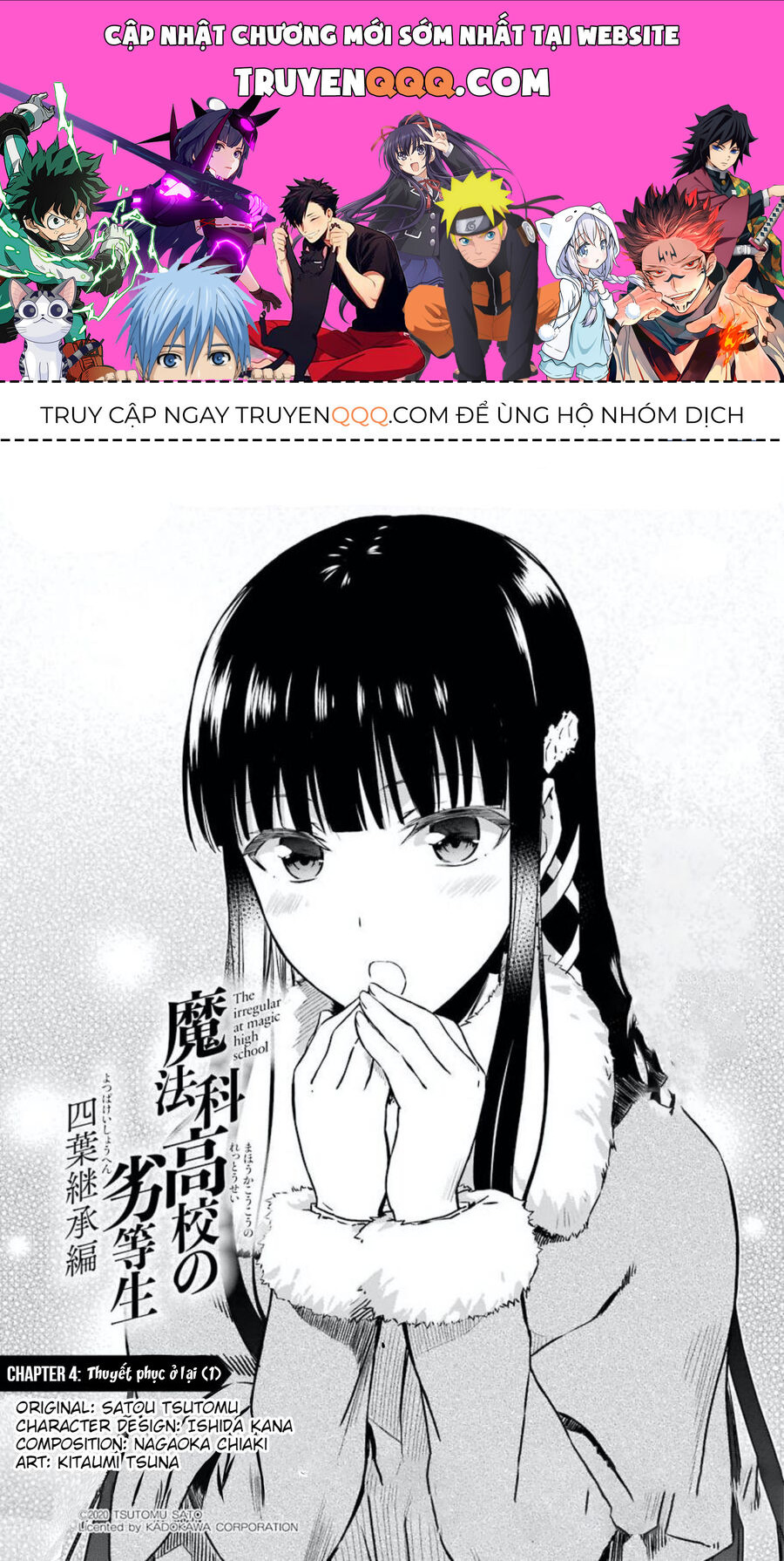 Kẻ Dị Biệt Tại Trường Trung Học Phép Thuật Người Kế Vị Yotsuba [Chap 1-13]