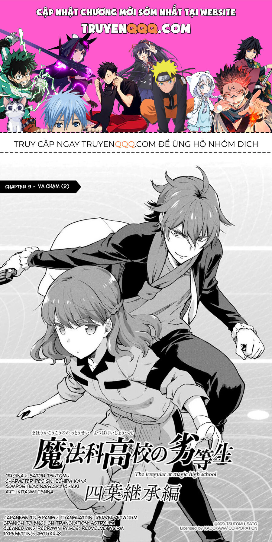 Kẻ Dị Biệt Tại Trường Trung Học Phép Thuật Người Kế Vị Yotsuba [Chap 1-13]