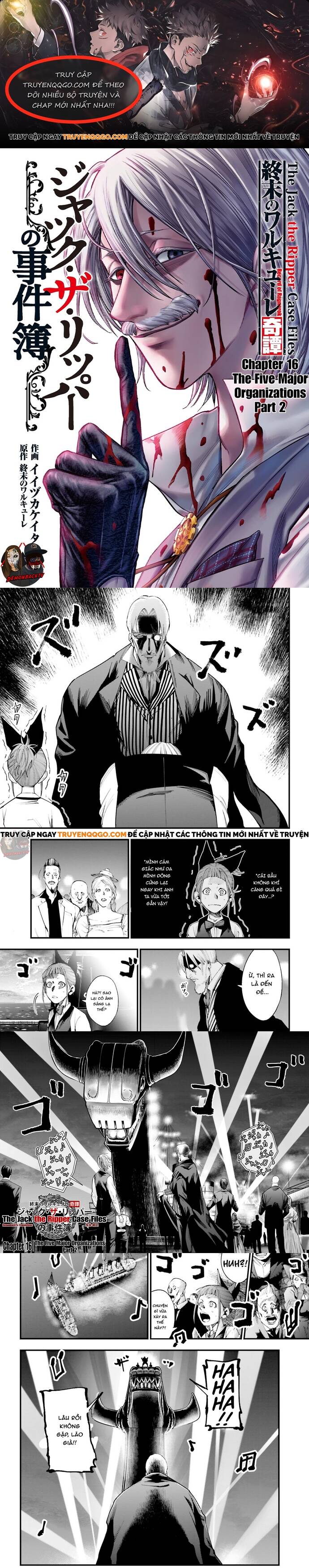 Ngoại Truyện Shuumatsu No Valkyrie – Hồ Sơ Vụ Án Jack Đồ Tể Chapter 16 - TC Truyện