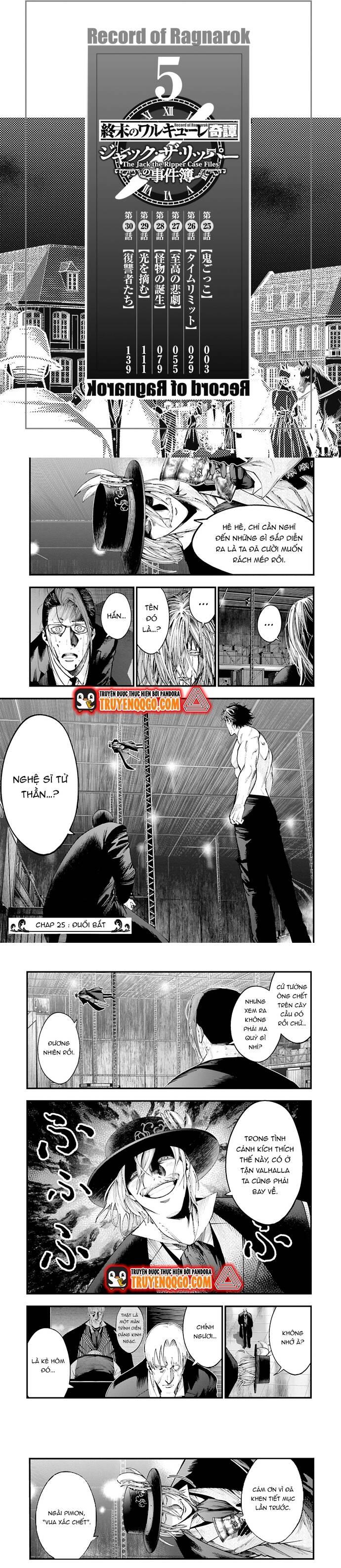 Ngoại Truyện Shuumatsu No Valkyrie – Hồ Sơ Vụ Án Jack Đồ Tể Chapter 25 - TC Truyện