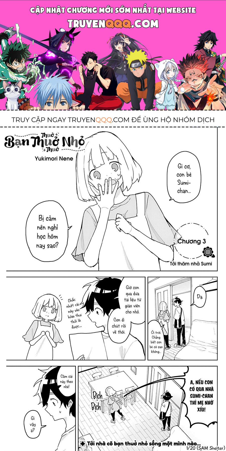 Bạn Thuở-Thuở-Thuở Nhỏ Chapter 3 - TC Truyện