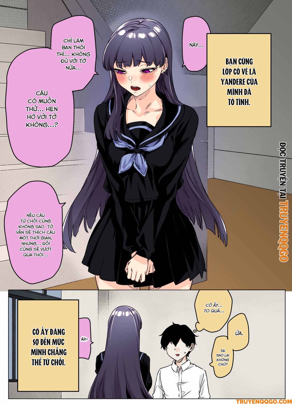 I Thought She Was A Yandere But Apparently She's Even Worse (Fan Colored) [Chap 1-17]