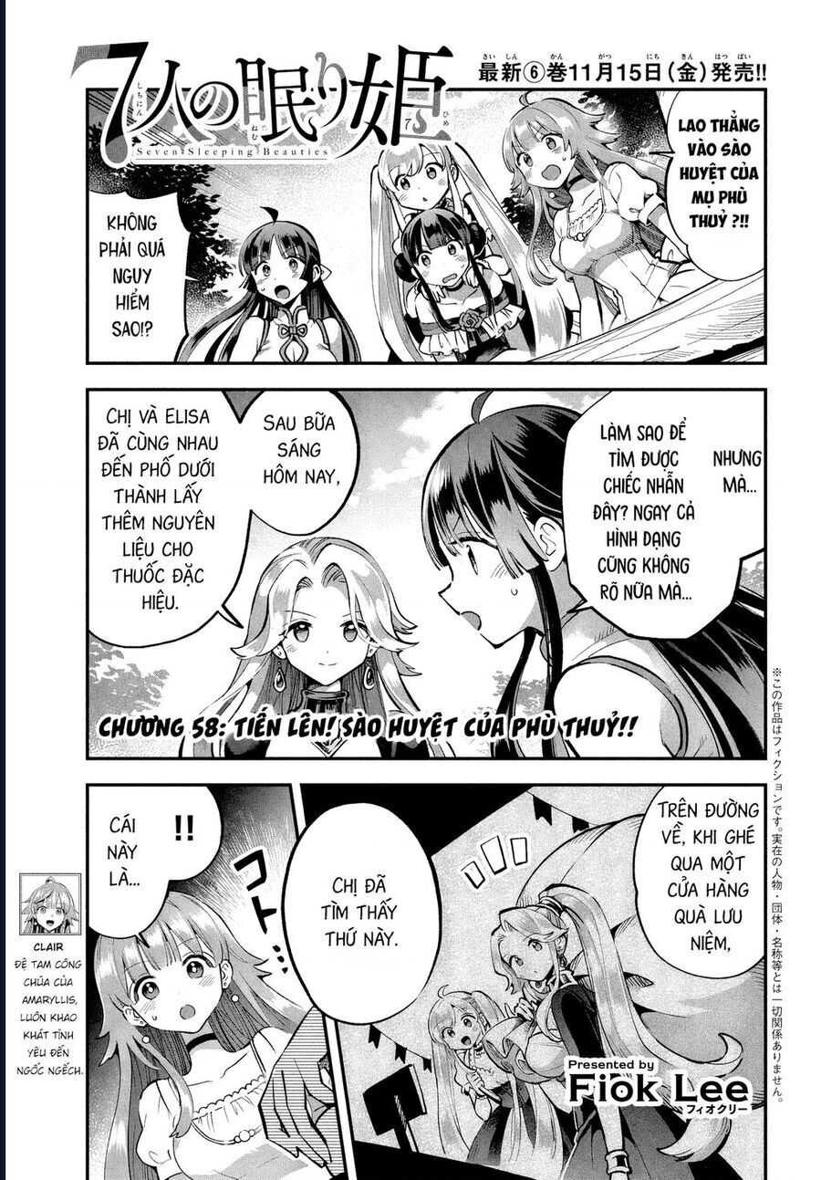 7 Nàng Công Chúa Ngủ Say Chapter 58 - TC Truyện