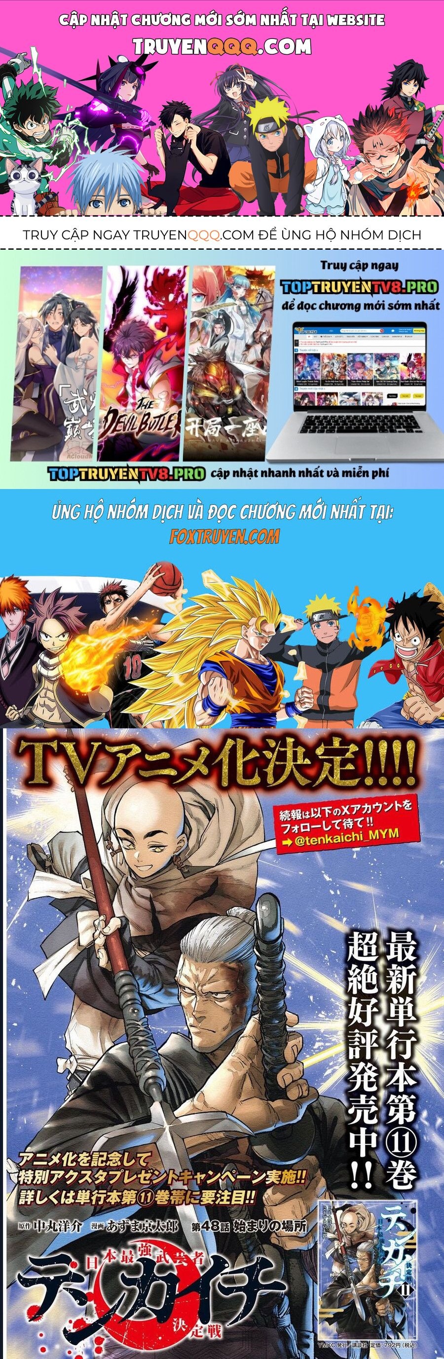 Tenkaichi - Thiên Hạ Đệ Nhất Võ Sĩ Đại Hội Chapter 48 - TC Truyện