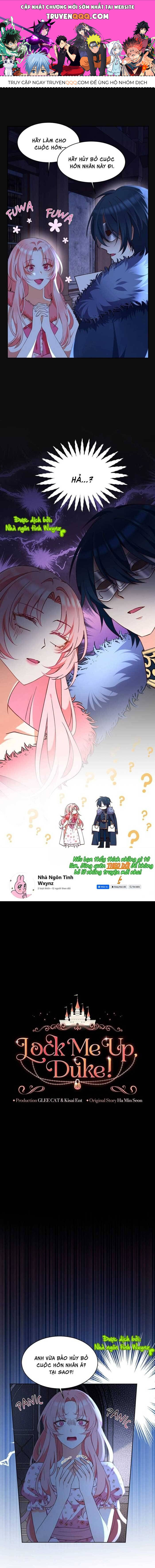 Nhốt Tôi Lại Đi Công Tước! [Chap 1-21]