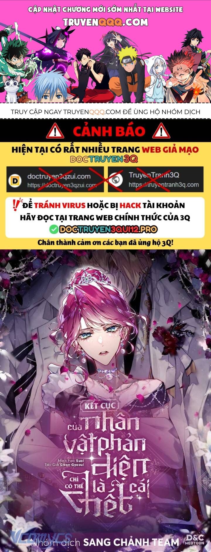 Kết Thúc Của Nhân Vật Phản Diện Chỉ Có Thể Là Cái Chết [Chap 180]