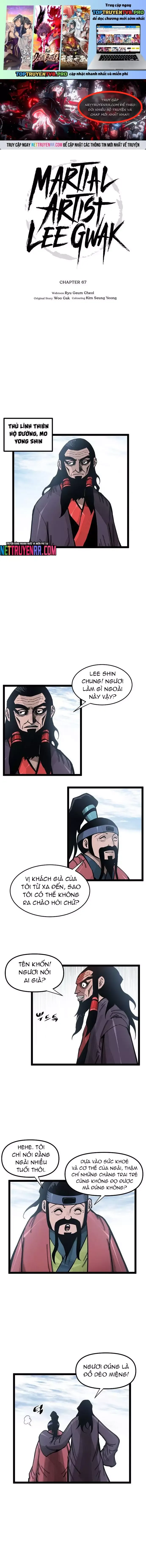 Võ Sĩ Lee Gwak Chapter 67 - TC Truyện