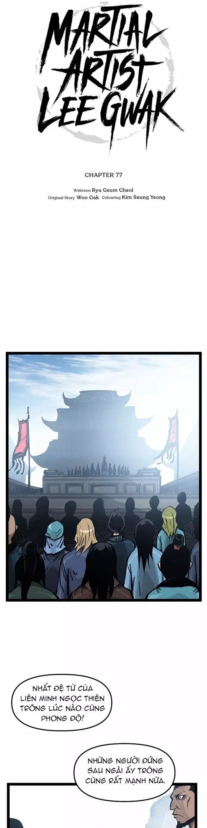 Võ Sĩ Lee Gwak Chapter 77 - TC Truyện