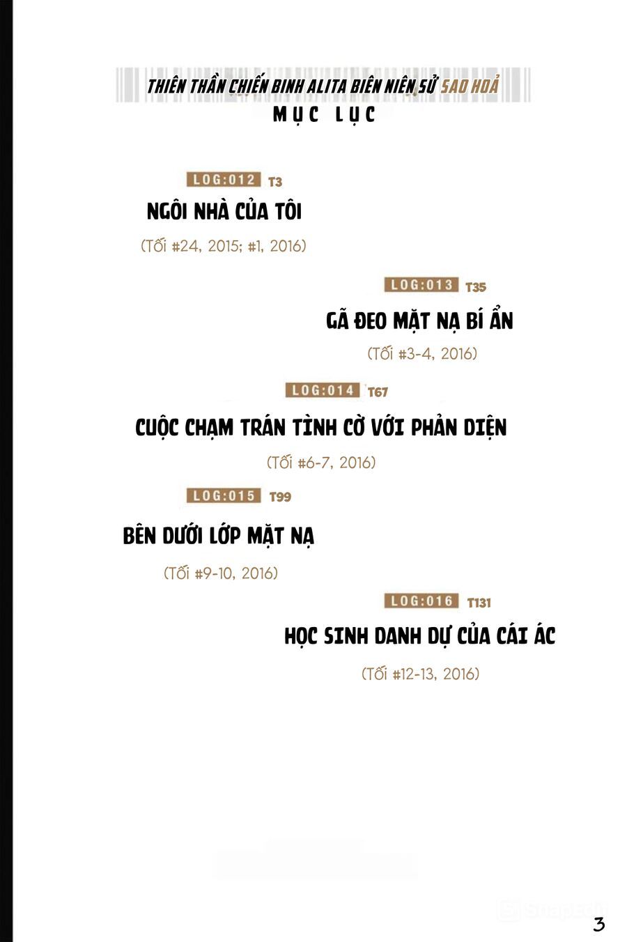 Thiên Thần Chiến Binh Alita Biên Niên Sử Sao Hoả [Chap 11.2-14.2]