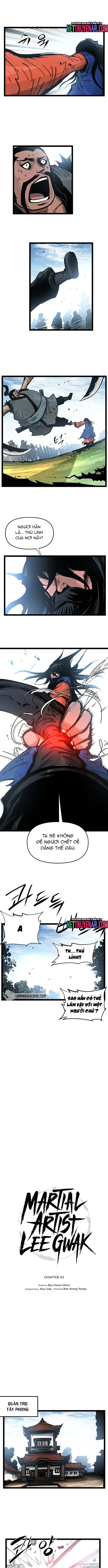 Võ Sĩ Lee Gwak Chapter 83 - TC Truyện