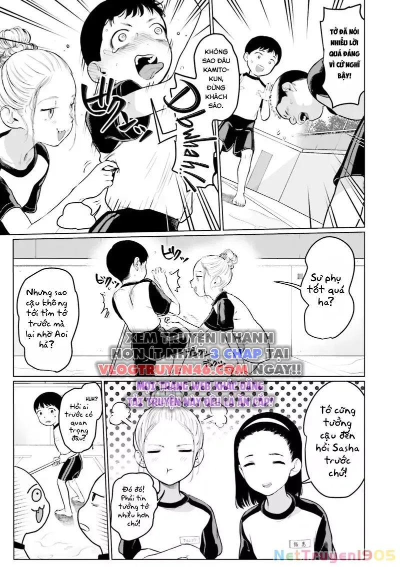 Bé Sơ Trung Sasha Và Thằng Bạn Otaku Cùng Lớp [Chap 22.8-31] - Page 9