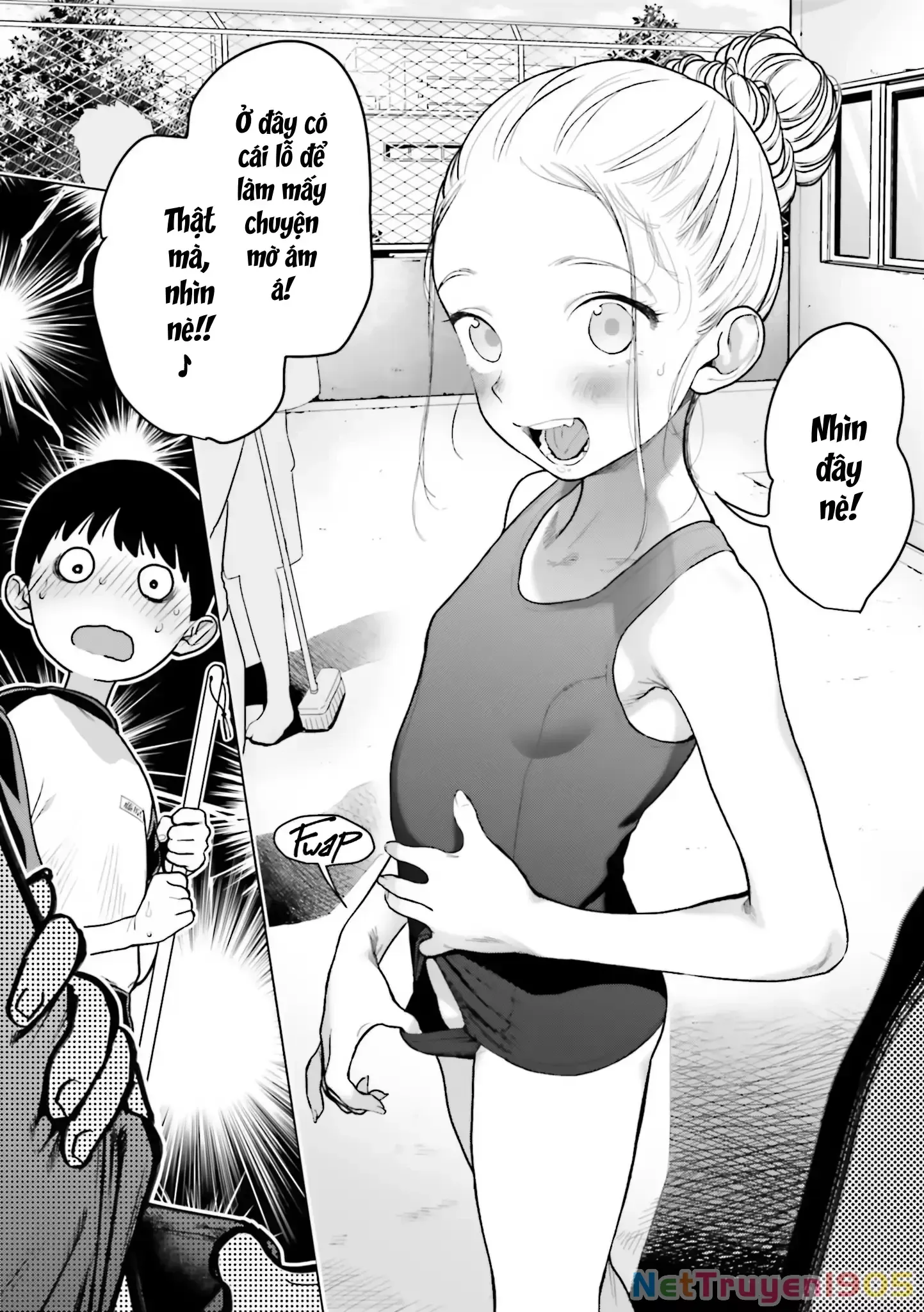Bé Sơ Trung Sasha Và Thằng Bạn Otaku Cùng Lớp [Chap 22.8-31] - Page 6
