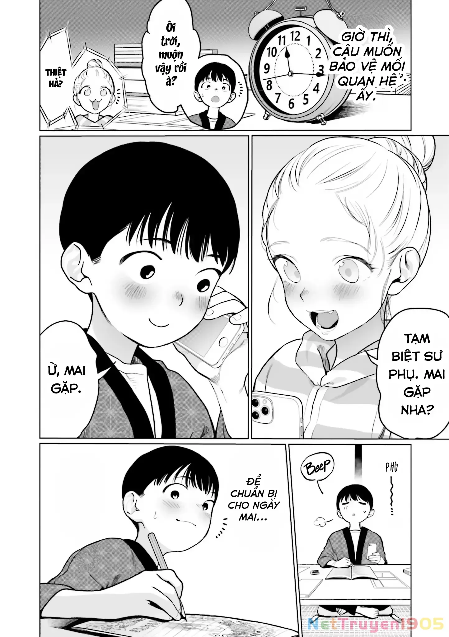 Bé Sơ Trung Sasha Và Thằng Bạn Otaku Cùng Lớp [Chap 22.8-31] - Page 10
