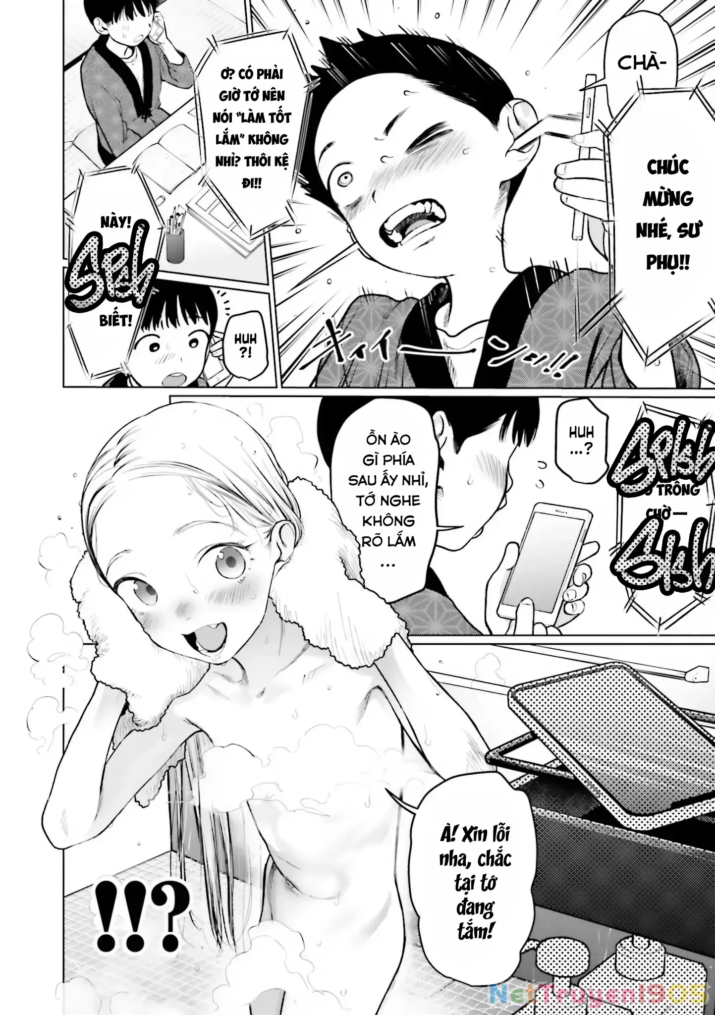 Bé Sơ Trung Sasha Và Thằng Bạn Otaku Cùng Lớp [Chap 22.8-31] - Page 4